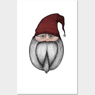 Christmas Gnome Posters and Art